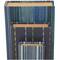 Gray & Blue Stripe Faux Leather Faux Book Box Set